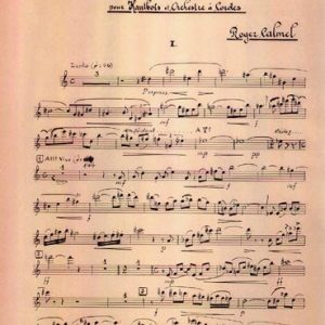 Roger-Calmel-partition